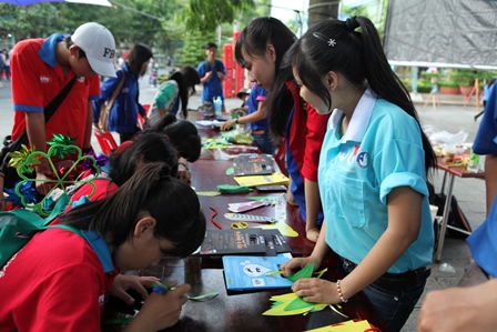 В г.Хошимине успешно прошли летние акции молодых добровольцев-2014